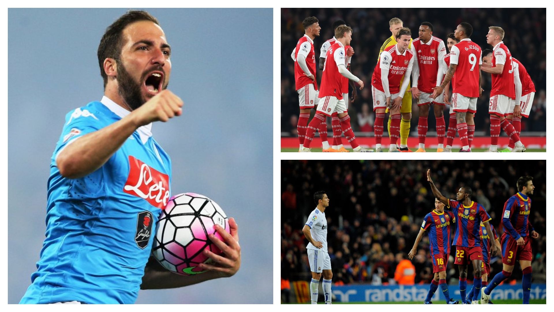 Napoli Real Madrid Arsenal