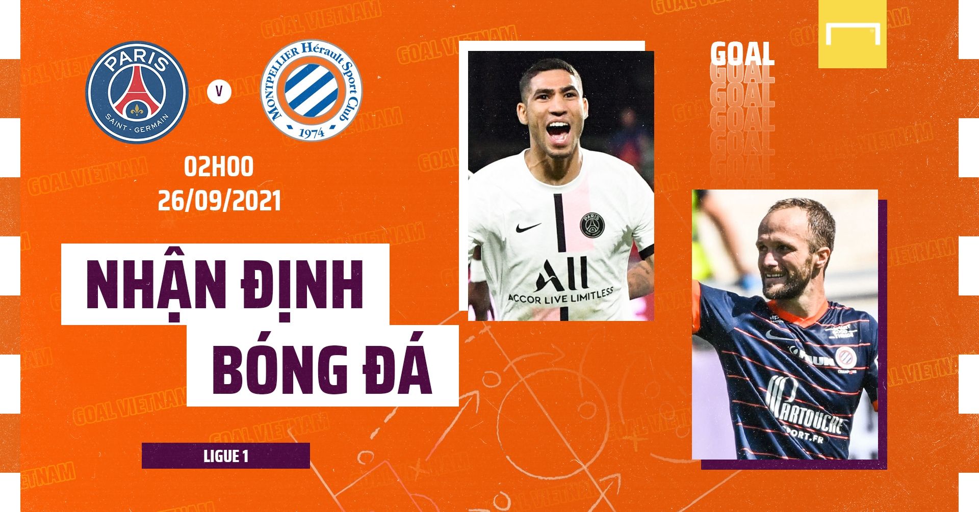 Preview PSG vs Montpellier 2021/22 La Liga GFX