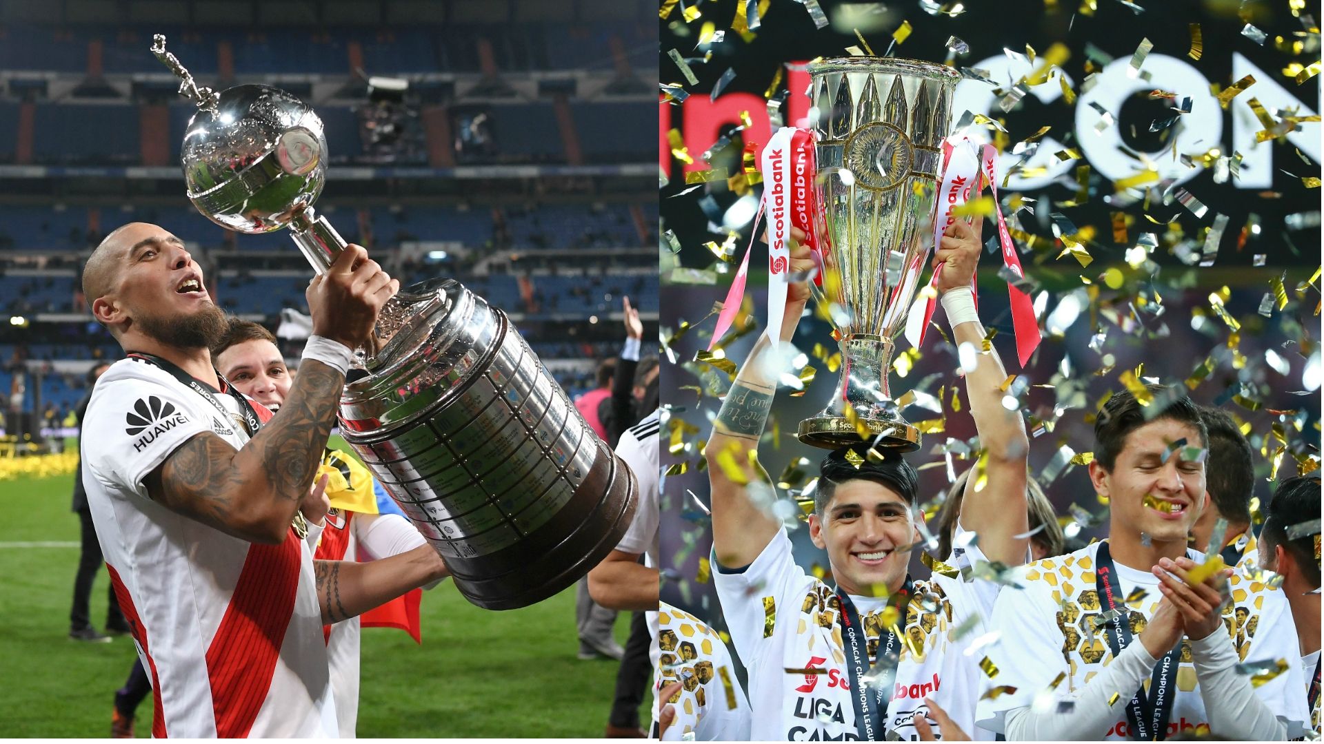 Campeones Libertadores y Concacaf