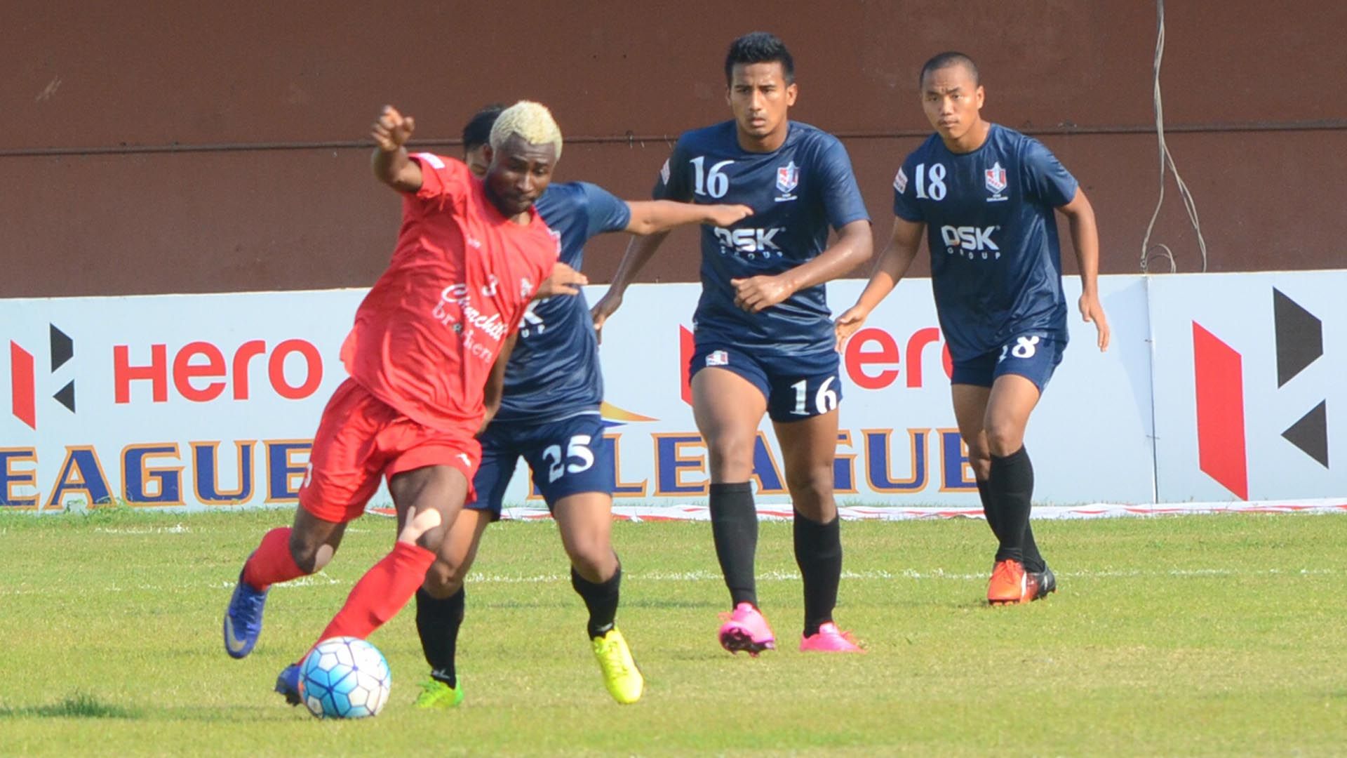 Ansumana Kromah Churchill Brothers SC DSK Shivajians FC I-League 2017