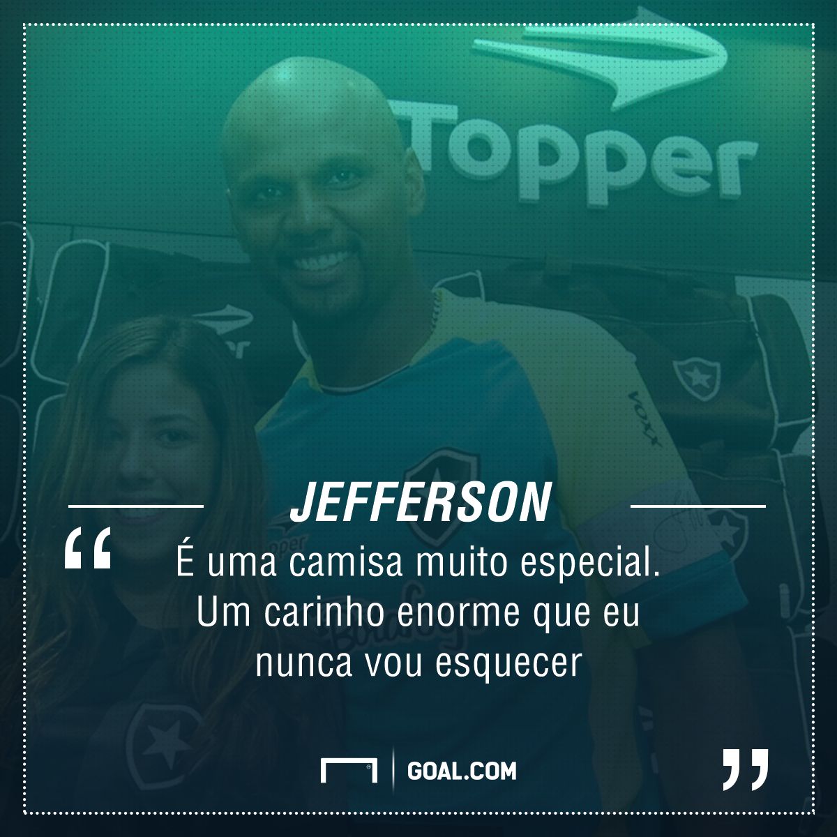 GFX Jefferson camisa Botafogo