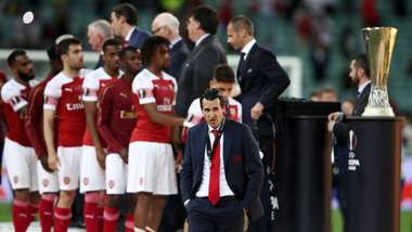 Arsenal Unai Emery Europa League final 2019