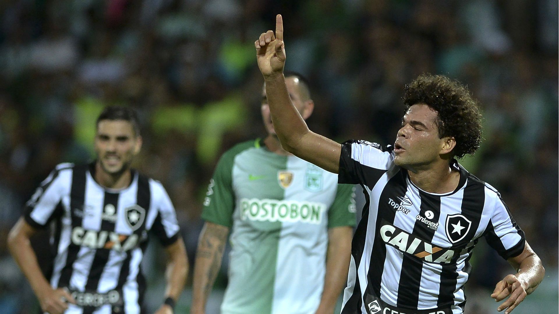 Camilo Botafogo Atlético Nacional Libertadores 14 04 2017