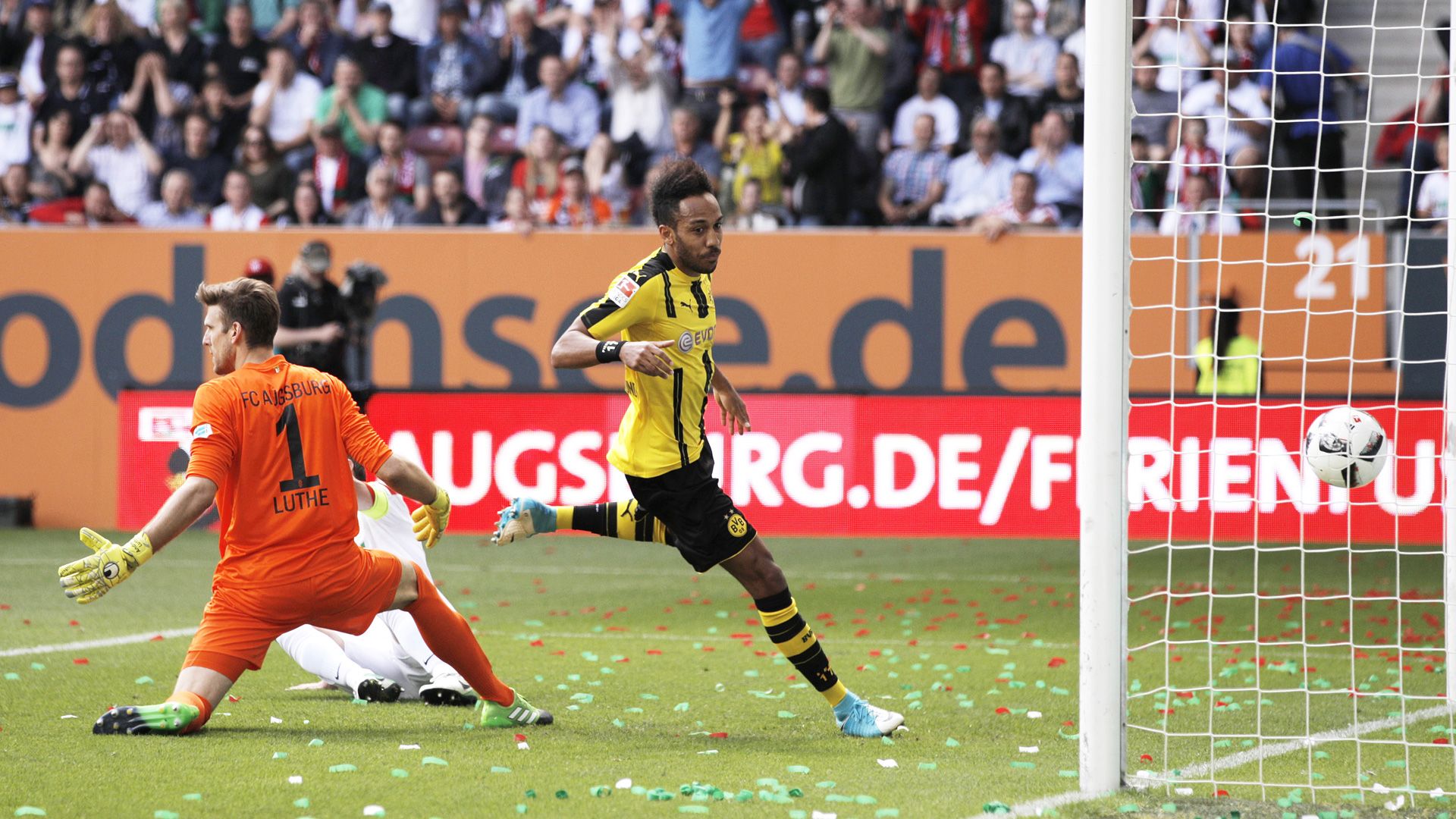 Aubameyang Borussia Dortmund Augsburg 13052017