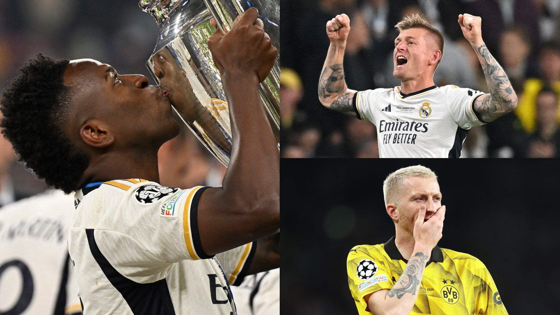 The Ballon d’Or moves ever closer for Vinicius Jr! Winners and losers as Real Madrid’s brilliant Brazilian marks another Champions League final with a goal while Toni Kroos and Marco Reus get contrasting farewells | Goal.com UK