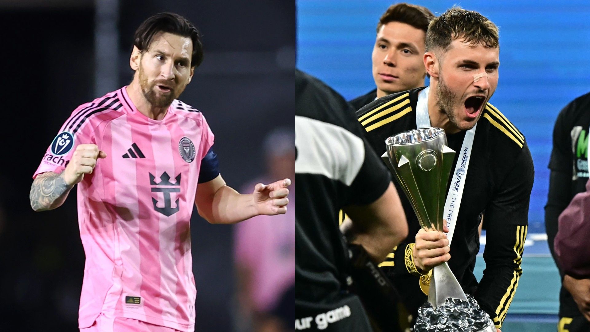 Lionel Messi Santiago Giménez