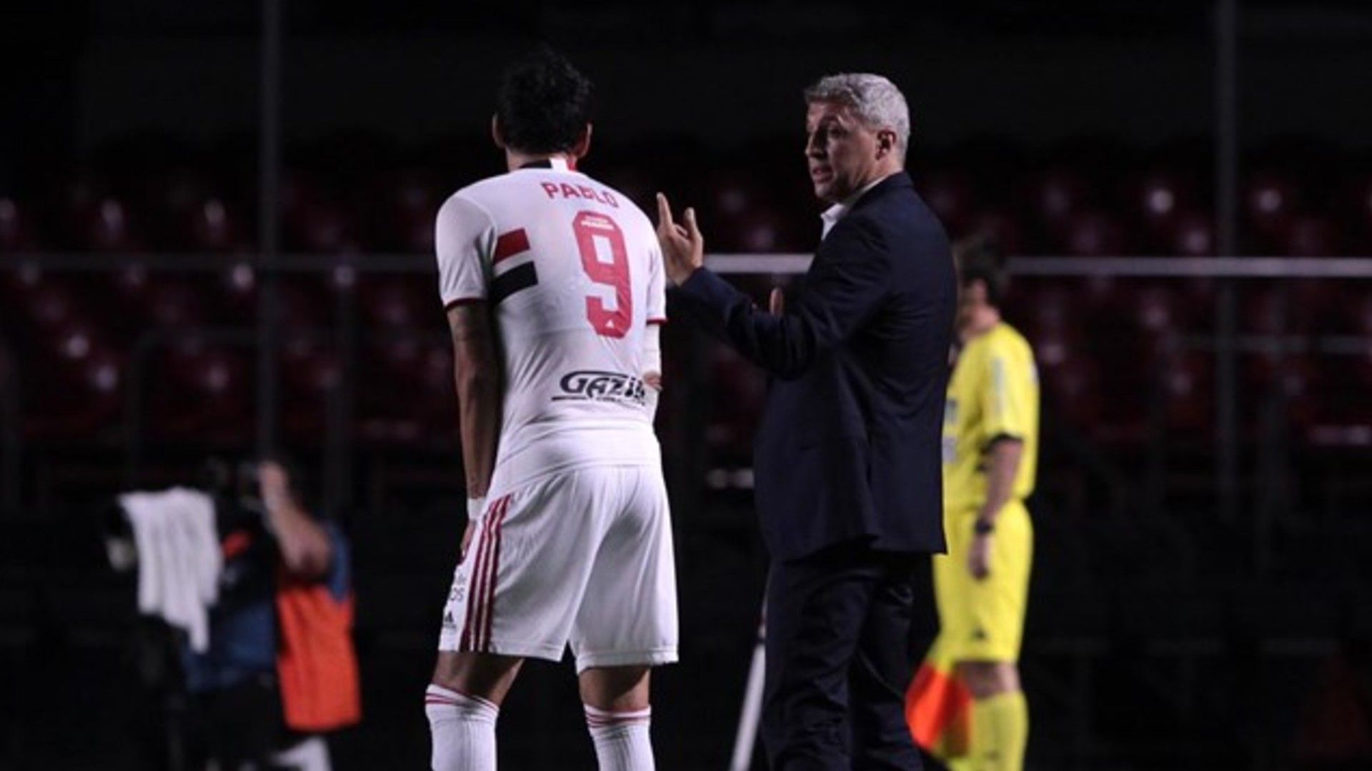 Pablo Crespo São Paulo Santos Paulista Paulistão 06 03 2021