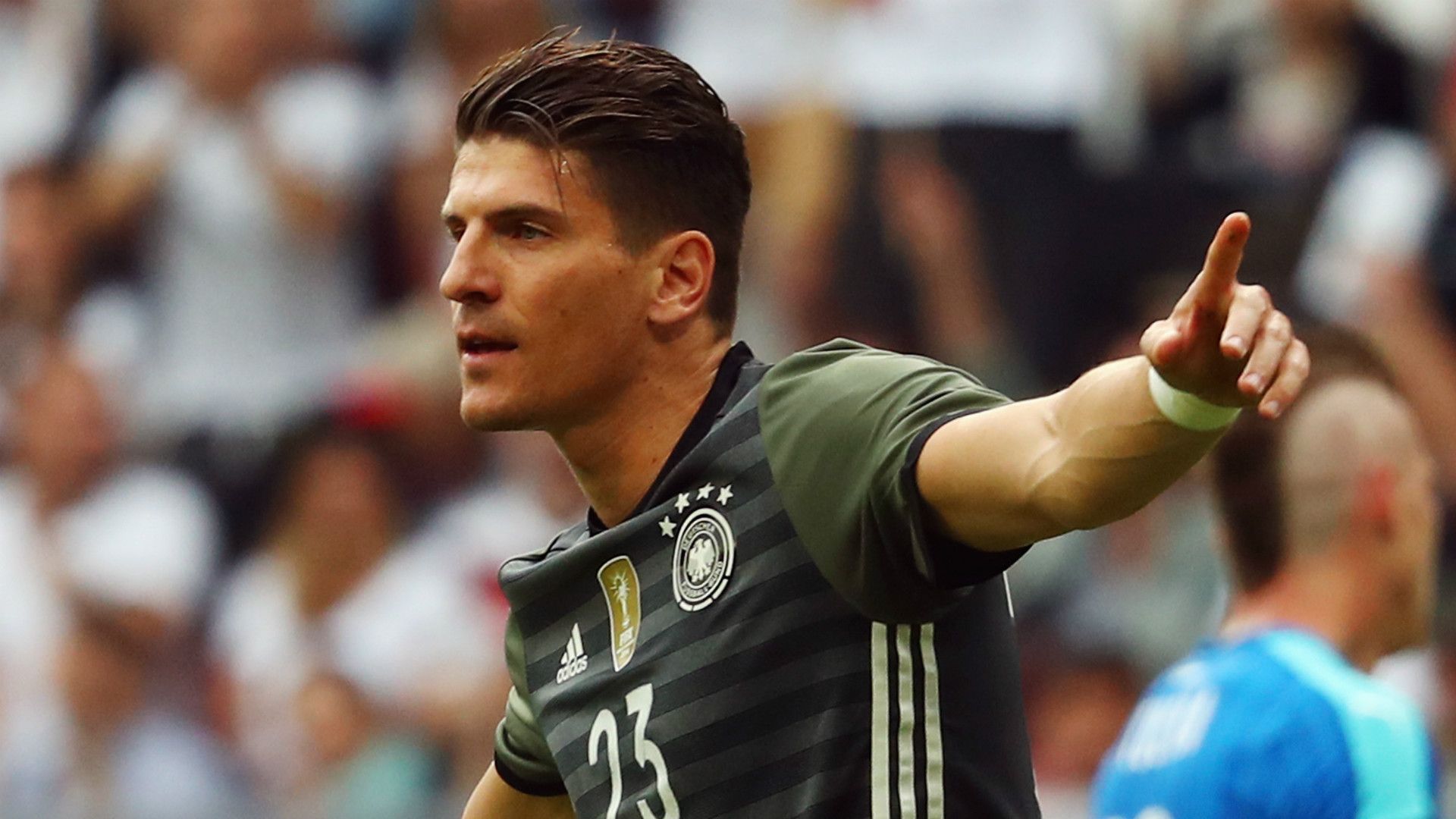 MARIO GOMEZ GERMANY SLOVAKIA FRIENDLY 29052016