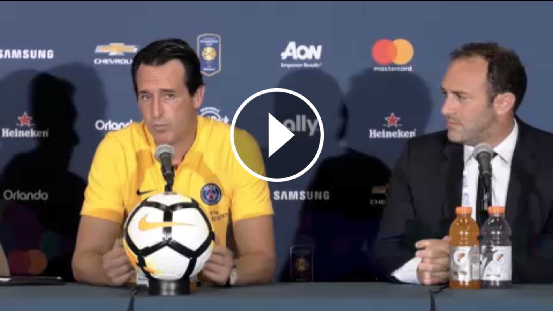 GFX Video Unai Emery PSG