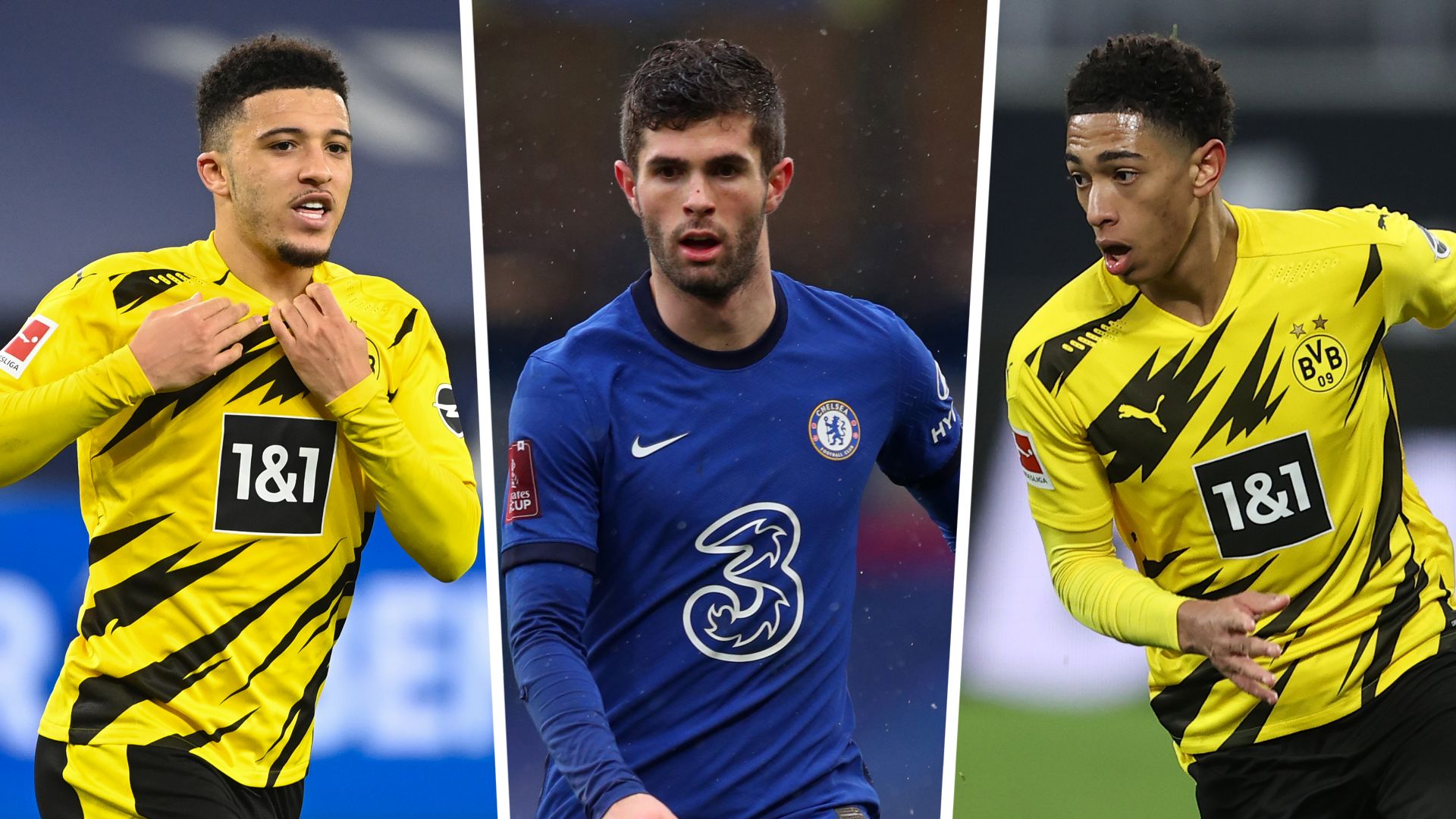 Sancho Pulisic Bellingham