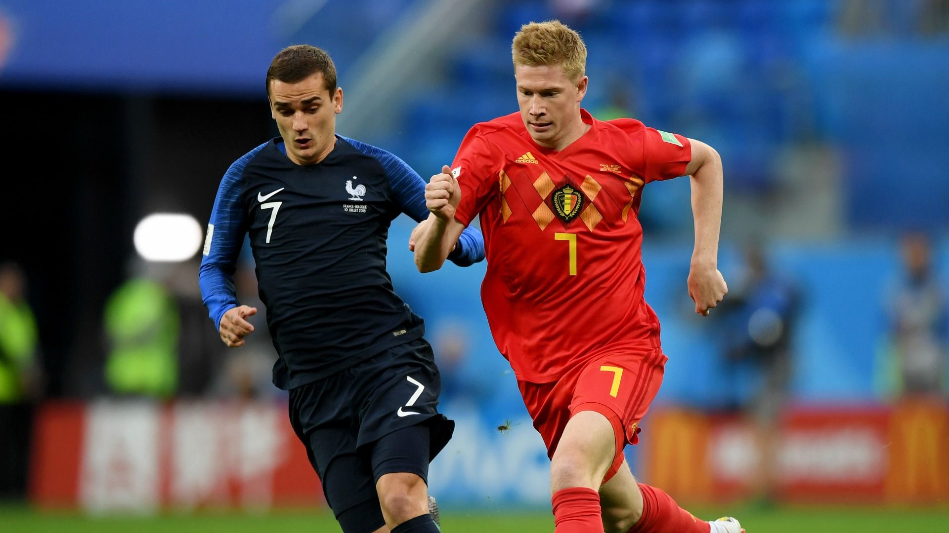 Antoine Griezmann, Kevin De Bruyne