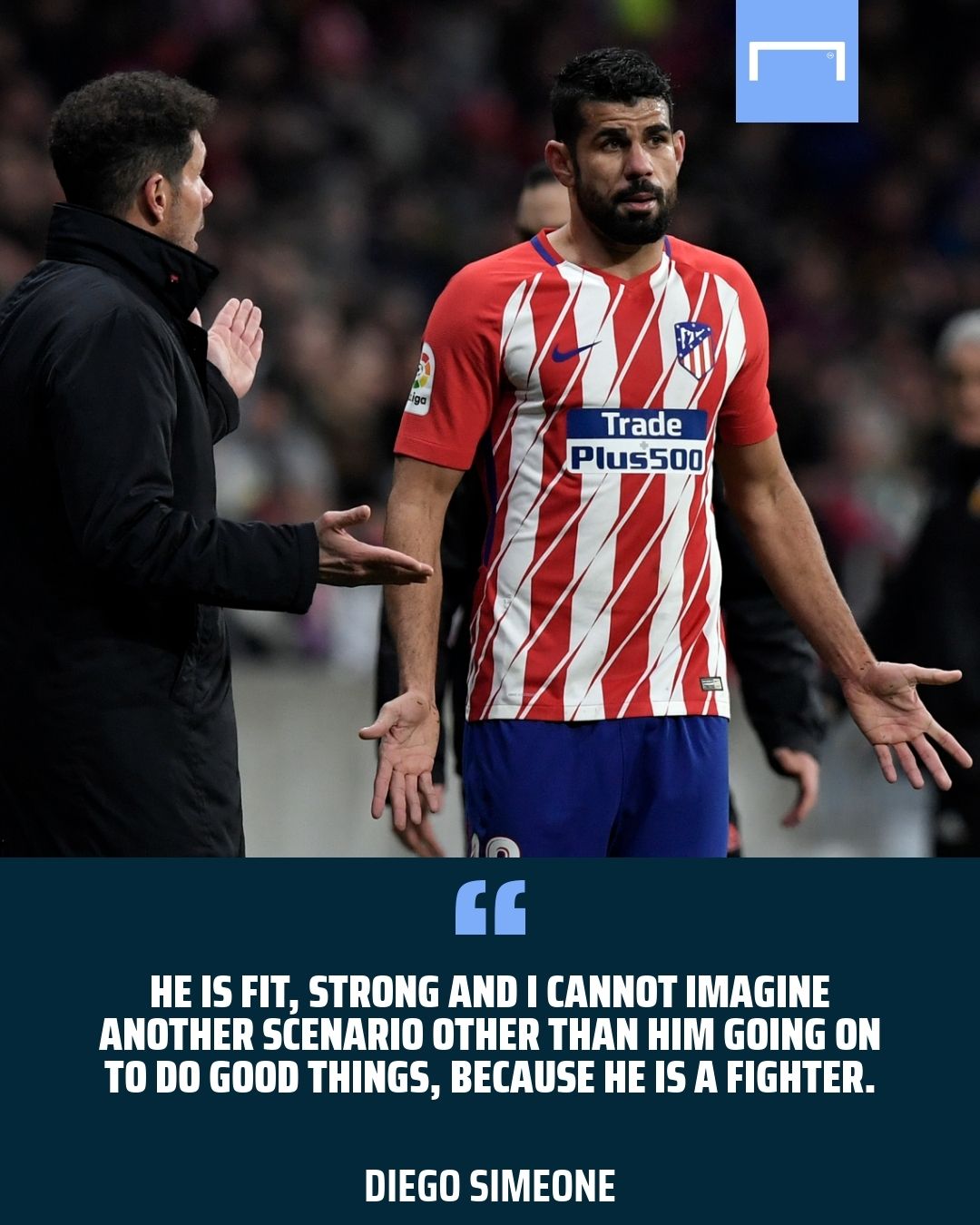 Diego Costa Atletico Madrid GFX