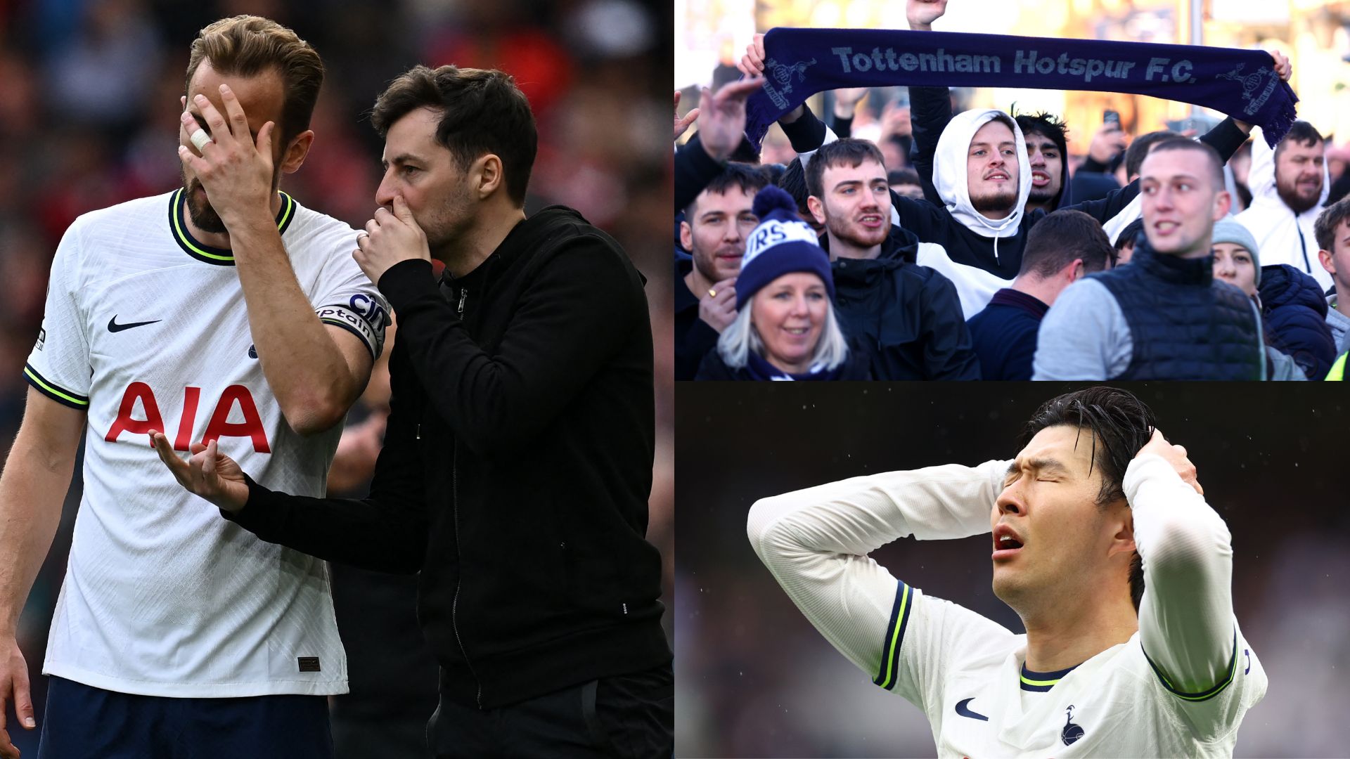 Harry Kane Son Heung-min Tottenham Spurs fans