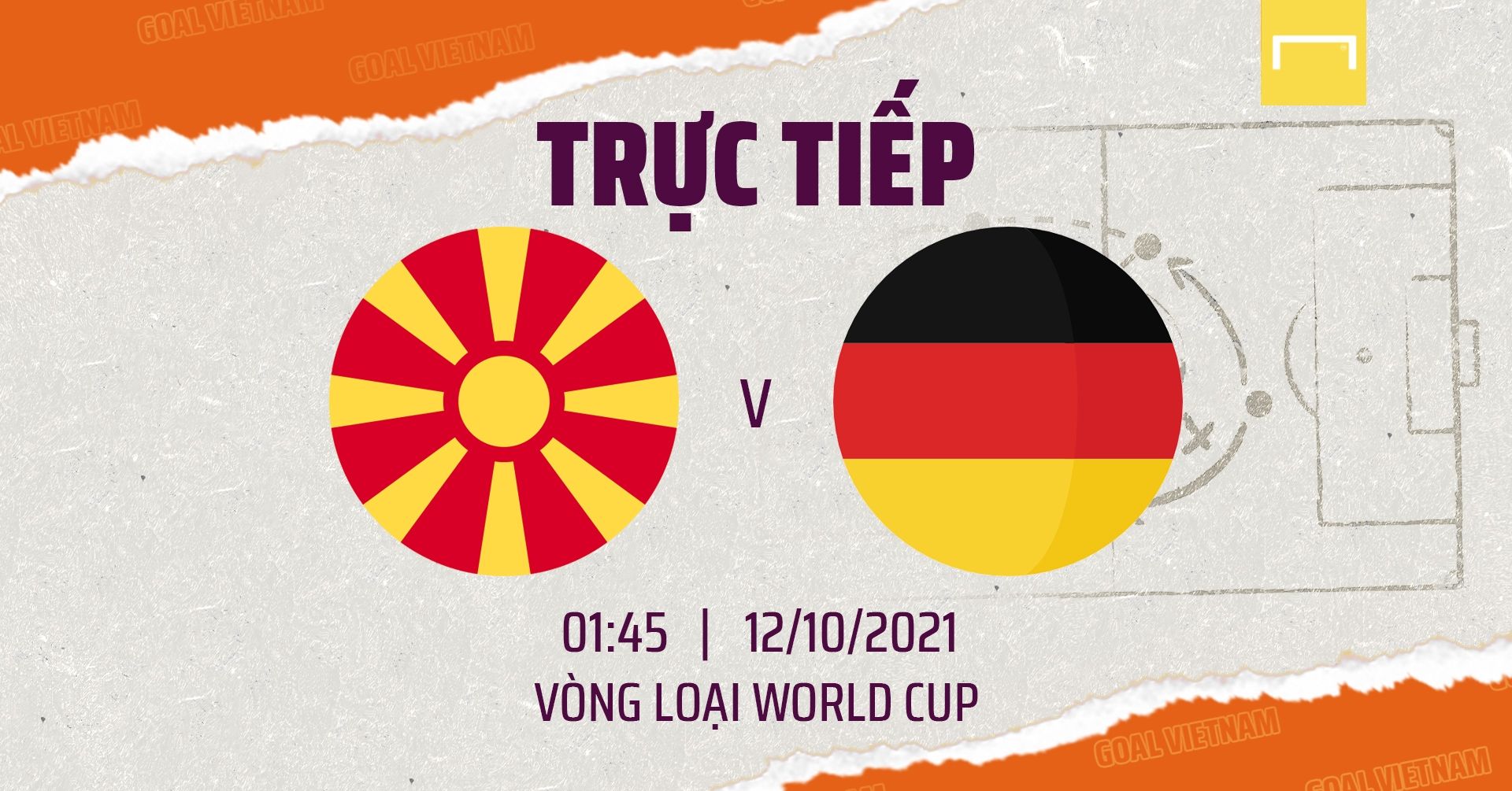 Live North Macedonia vs Germany 2022 WCQ GFX