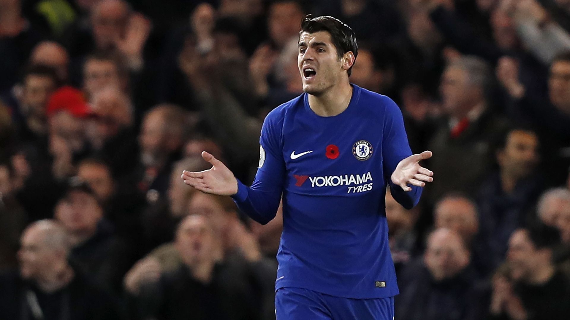Alvaro Morata Chelsea Manchester United