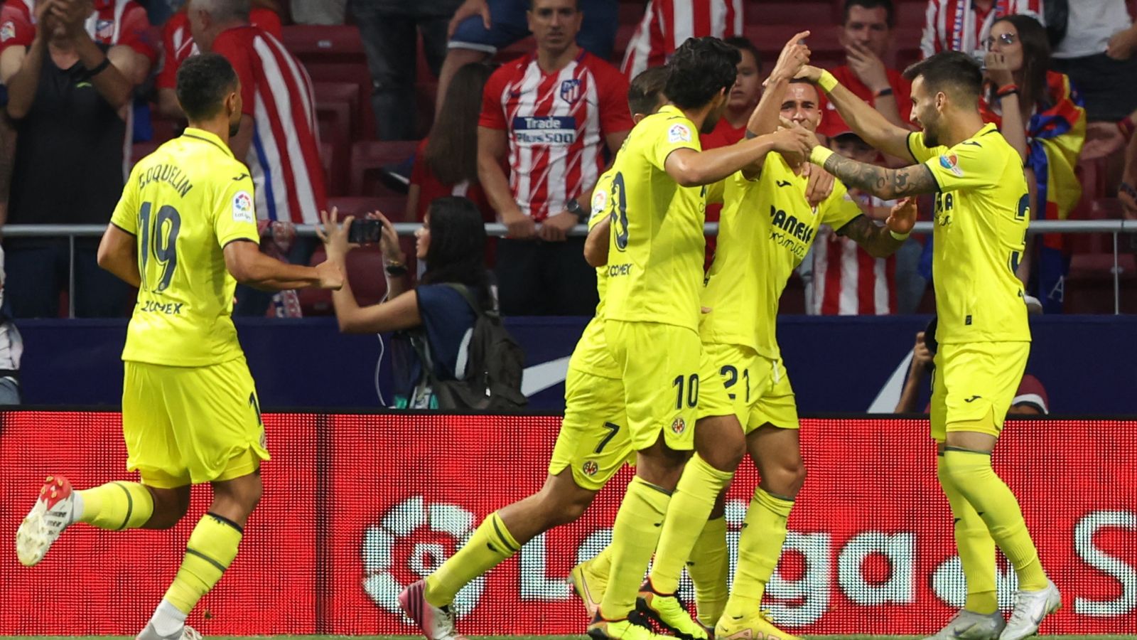 Atlético Madrid vs. Villarreal de La Liga 2022-2023