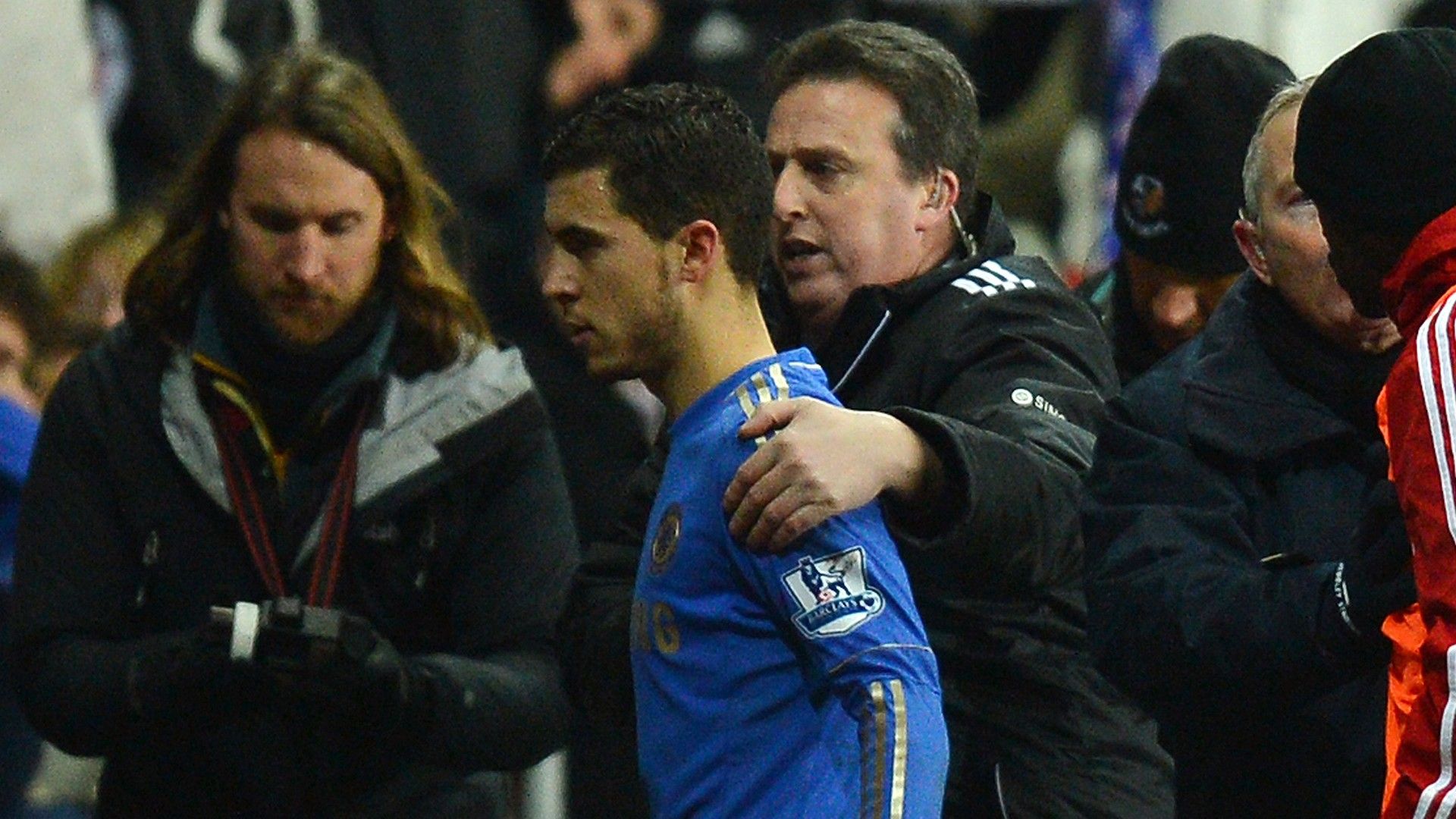 hazard ball boy chelsea swansea