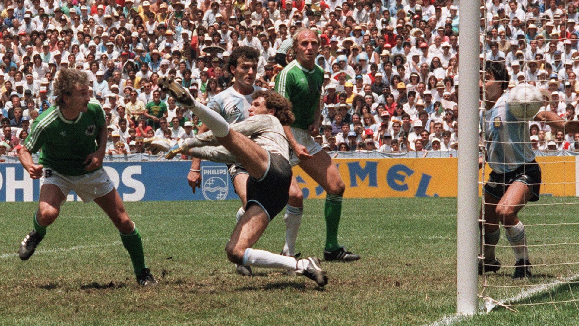 Rudi Voller Argentina West Germany World Cup 1986