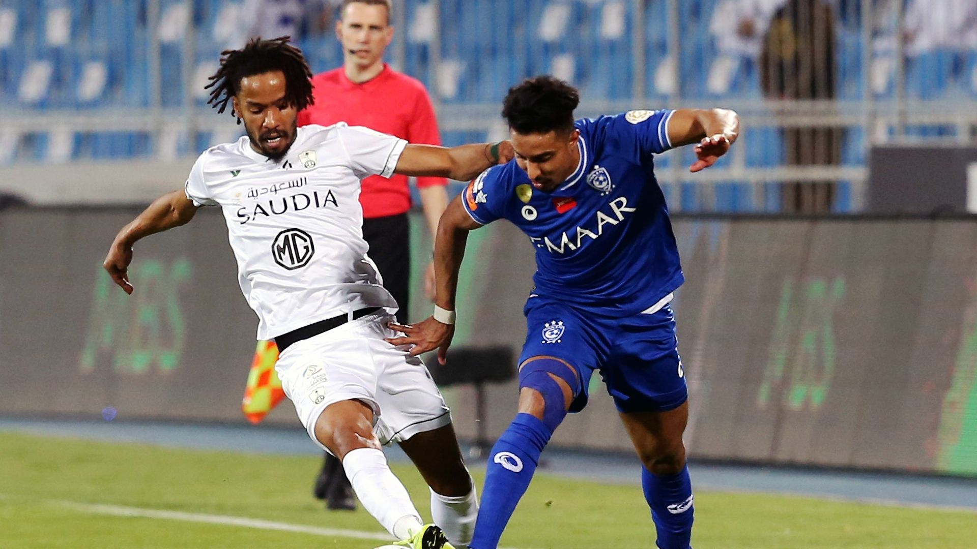 Salman Al-Muwashar - Salem Al-Dawsari - ahli - hilal 2020