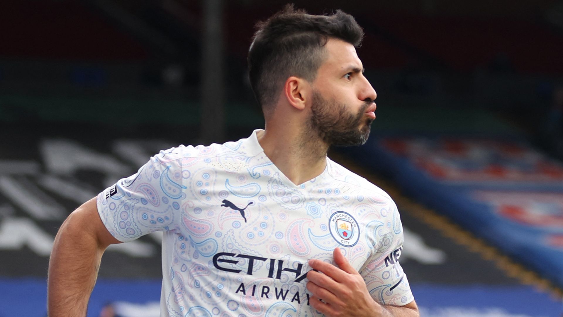 Sergio Aguero Man City 2020-21