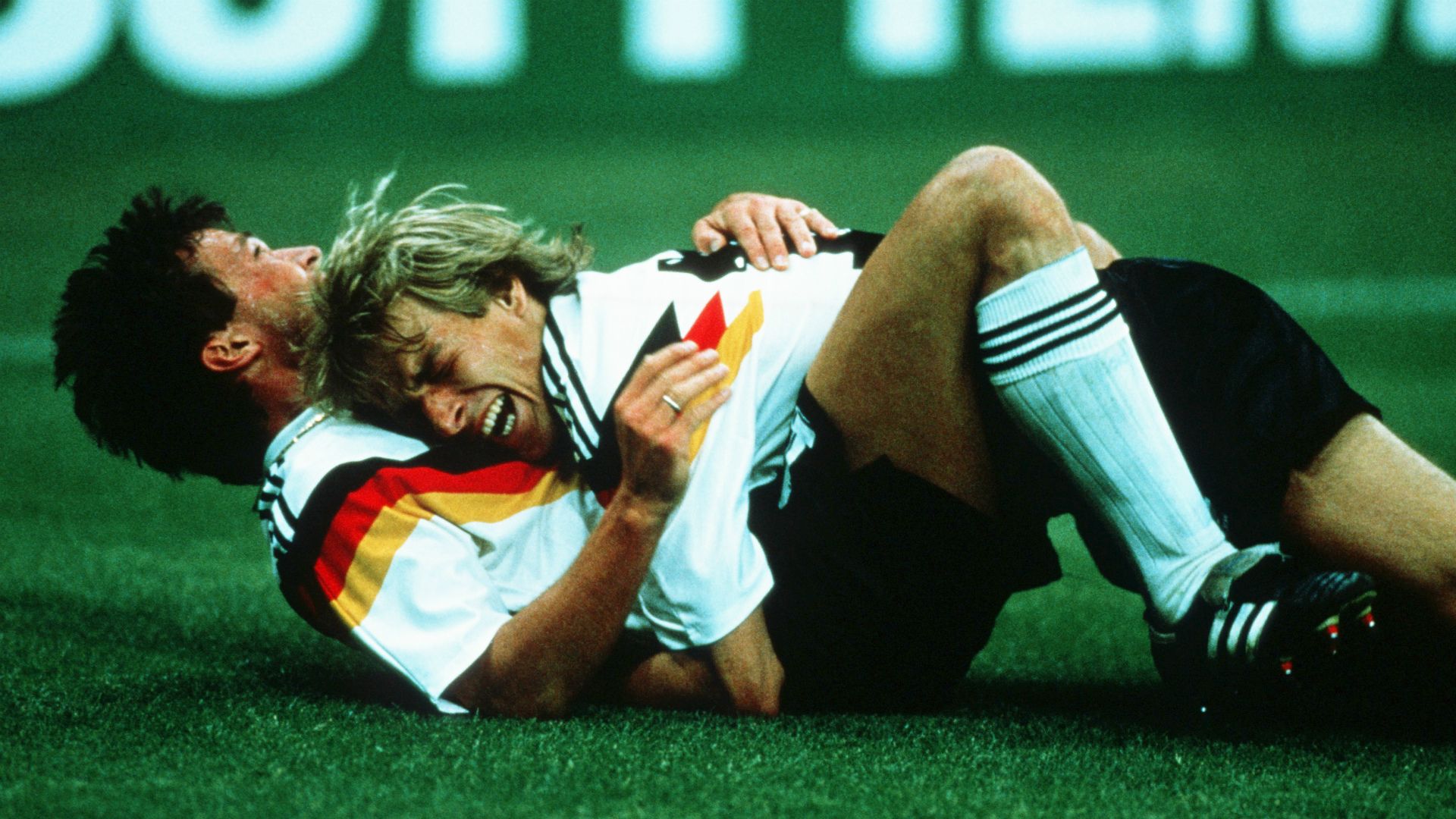 Jurgen Klinsmann Lothar Matthaus Germany