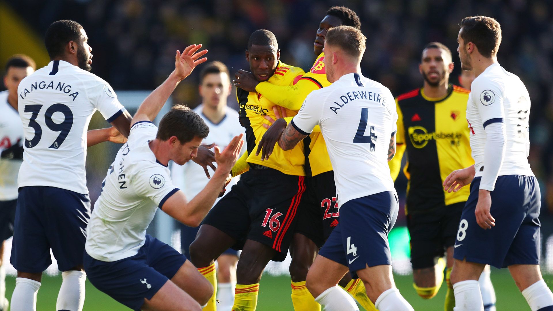 Watford Tottenham 2020