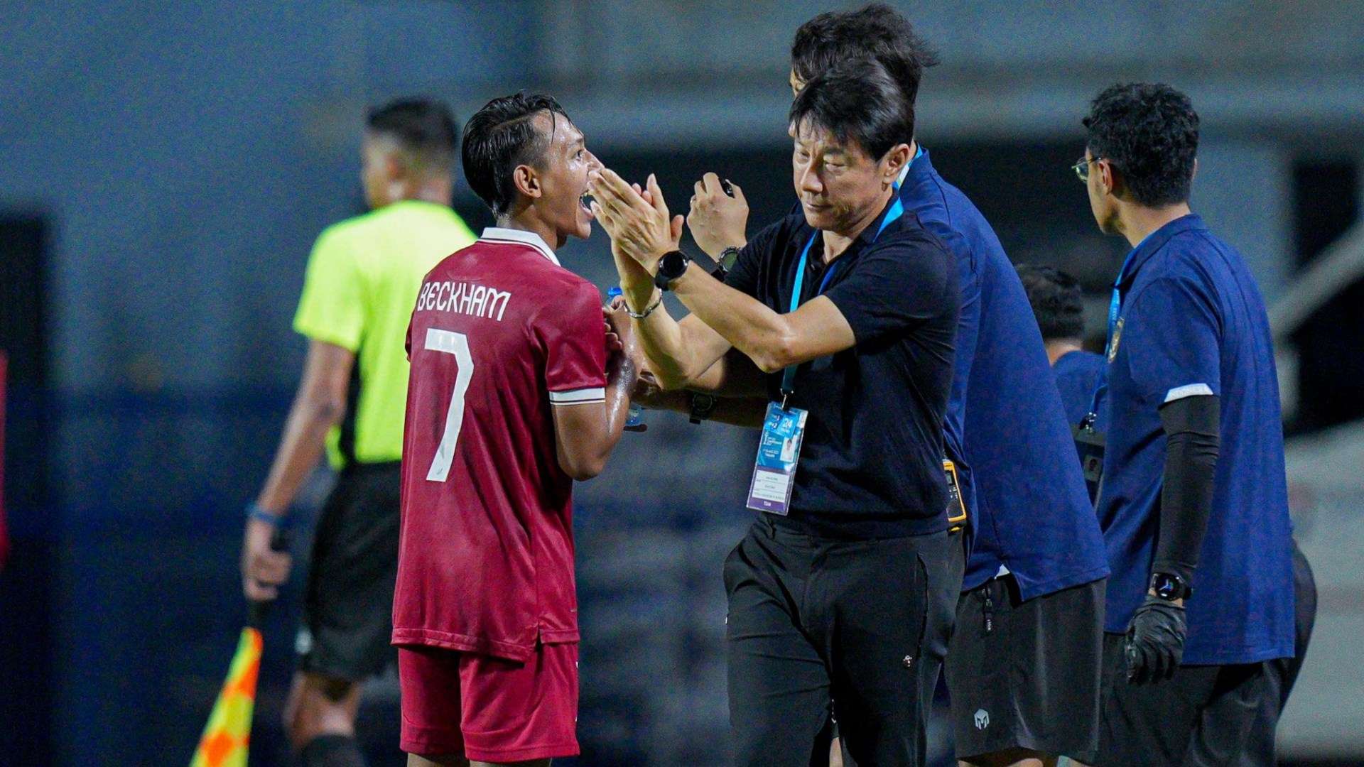 Beckham Putra, Shin Tae-yong : Indonesia U23