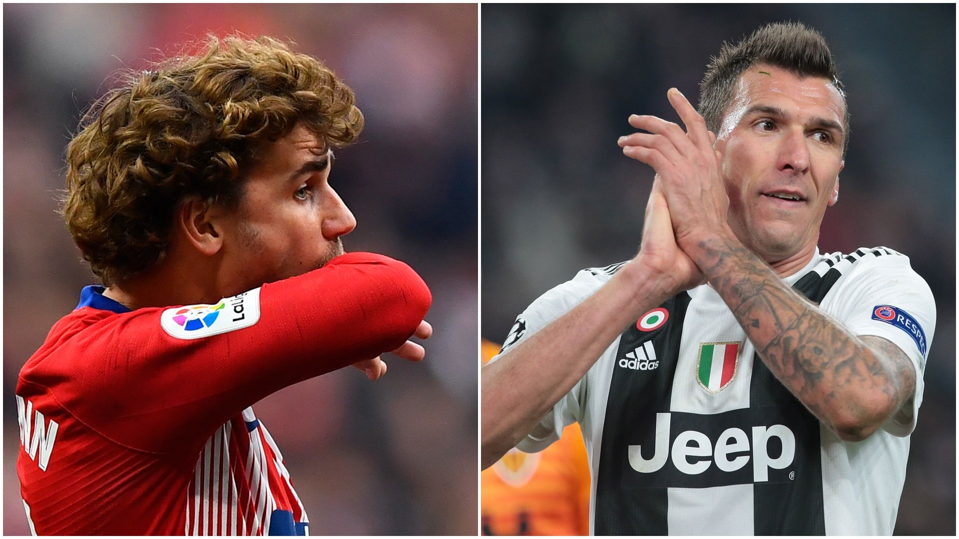 Antoine Griezmann Mario Mandzukic