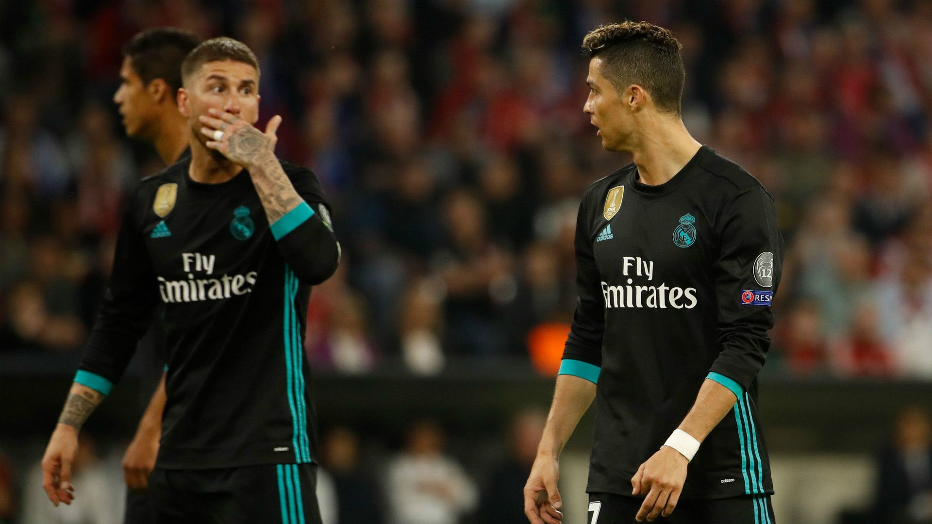 Sergio Ramos Cristiano Ronaldo Real Madrid