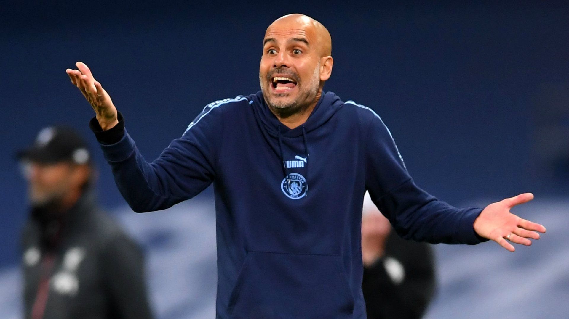 Pep Guardiola Manchester City vs Liverpool Premier League 2019-20