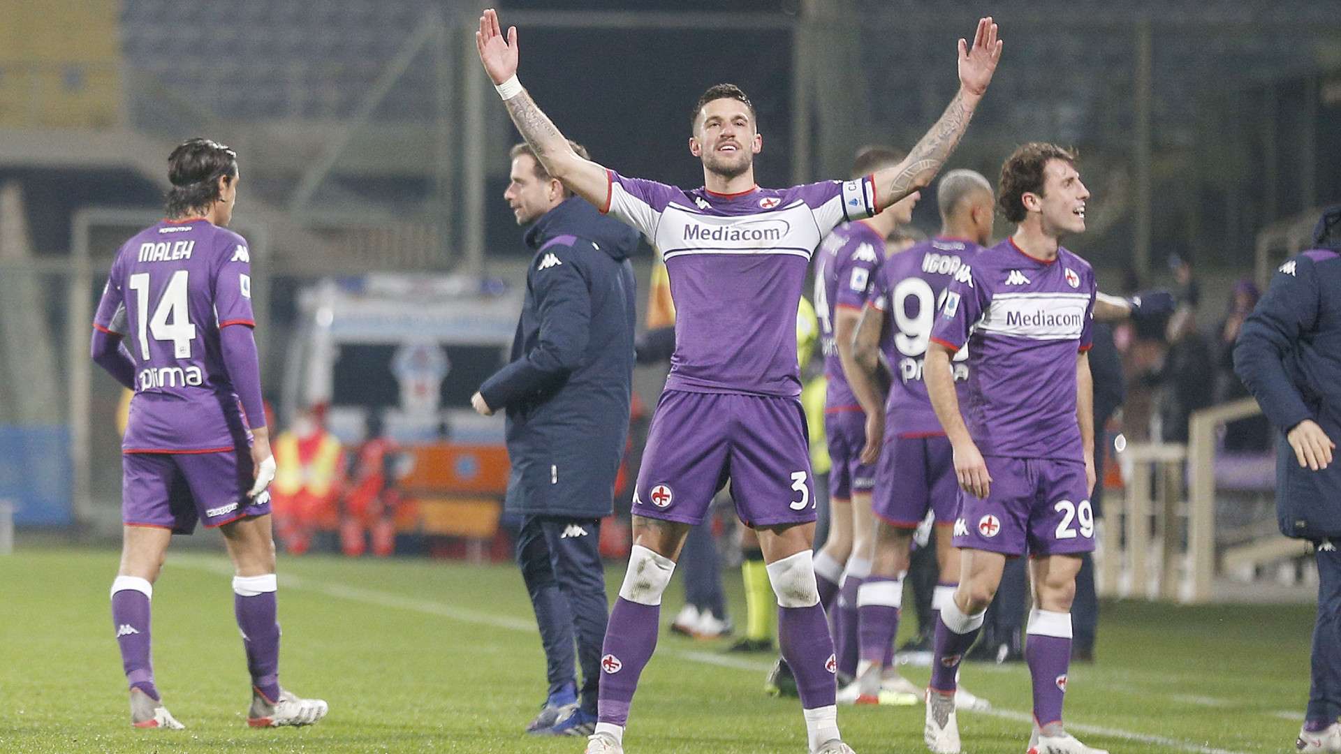 Cristiano Biraghi Fiorentina Genoa Serie A