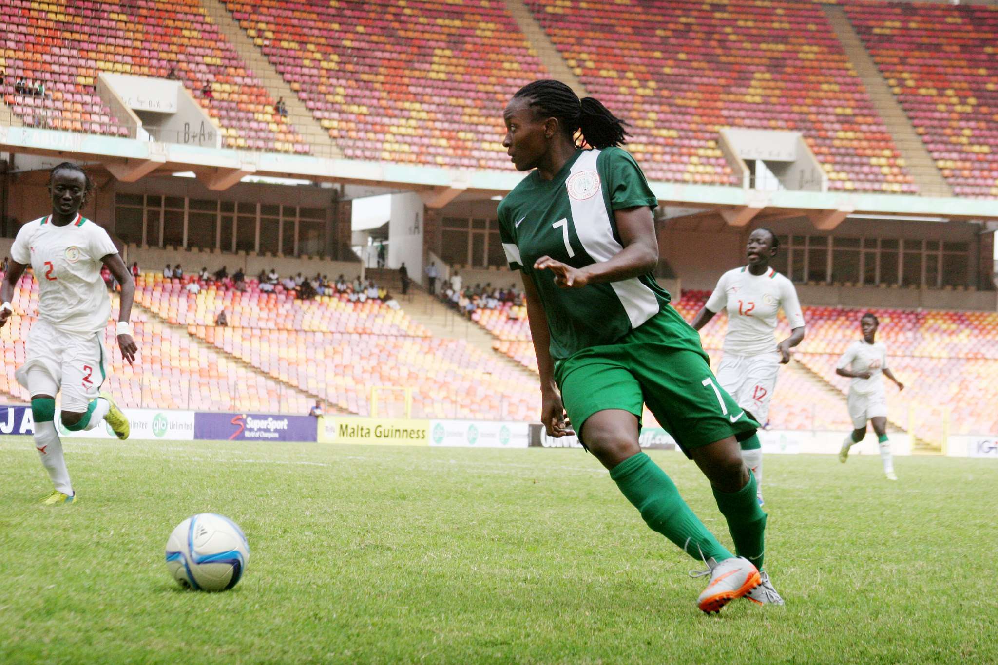 Nigeria Women vs Senegal Women (Super Falcons) 12042016