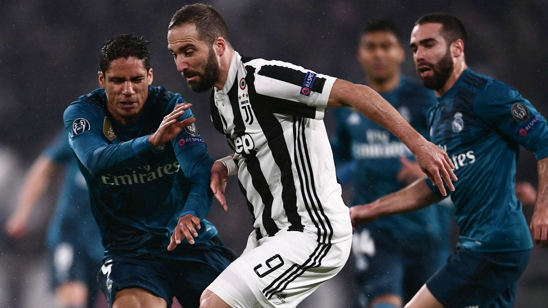 Higuain Juventus Real Madrid Champions League