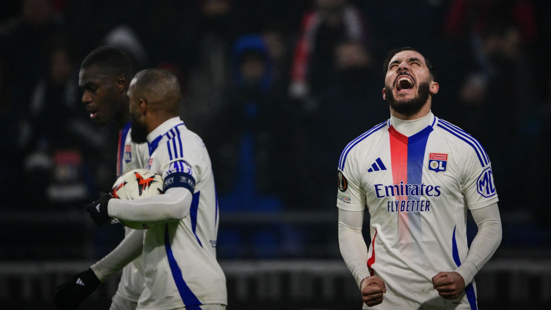 Rayan Cherki Lyon Europa League