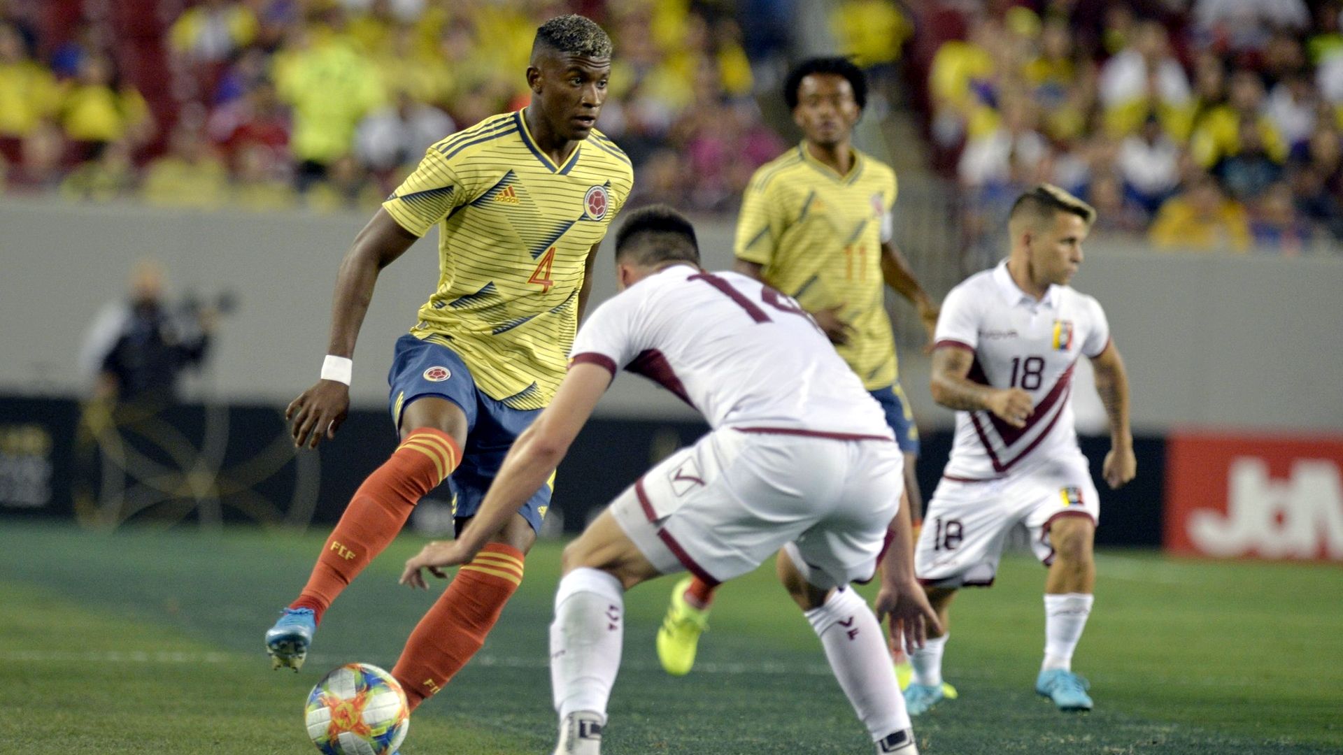 Colombia Venezuela Amistoso 2019