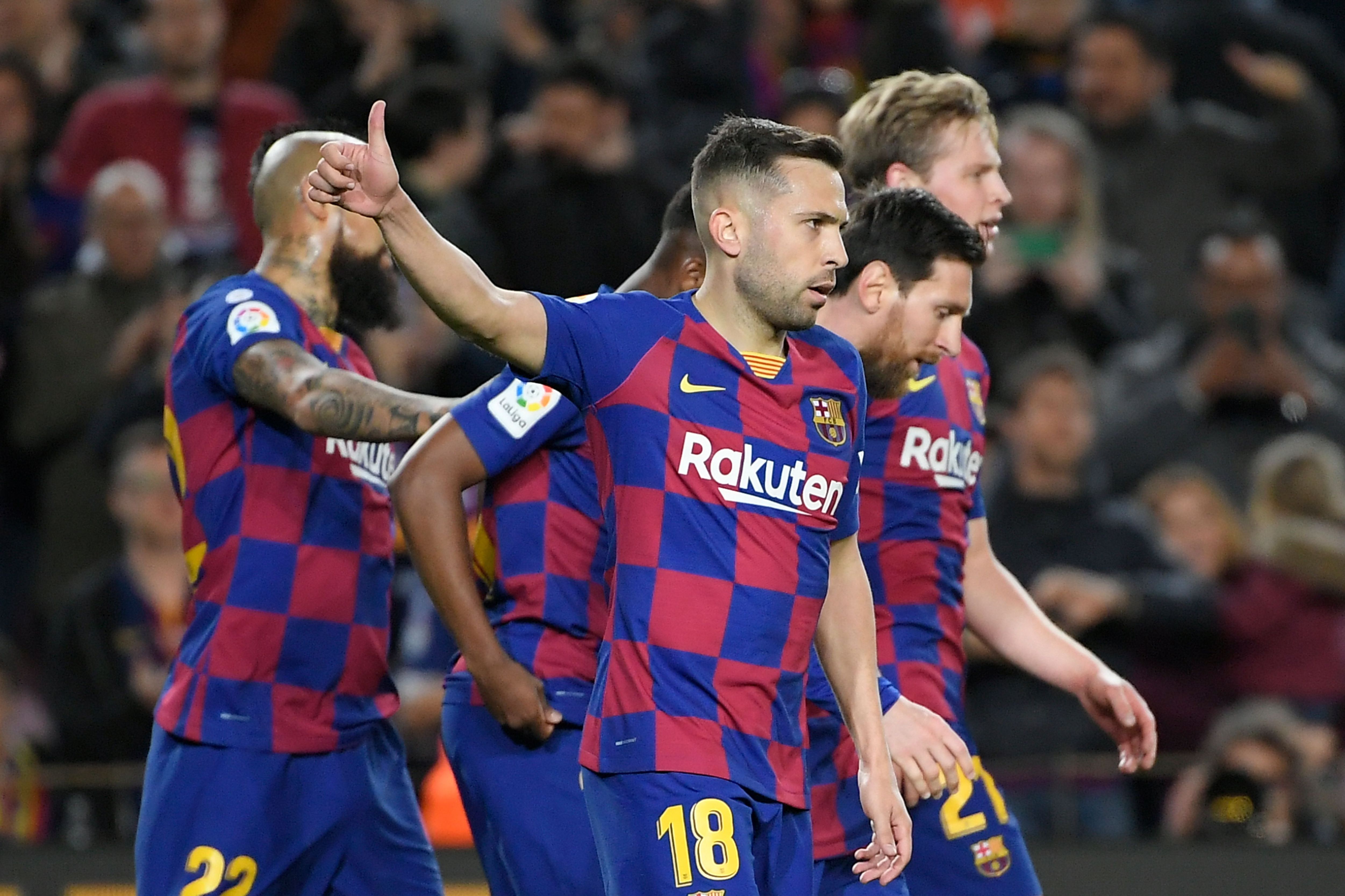 Jordi Alba Barcelona Real Sociedad LaLiga