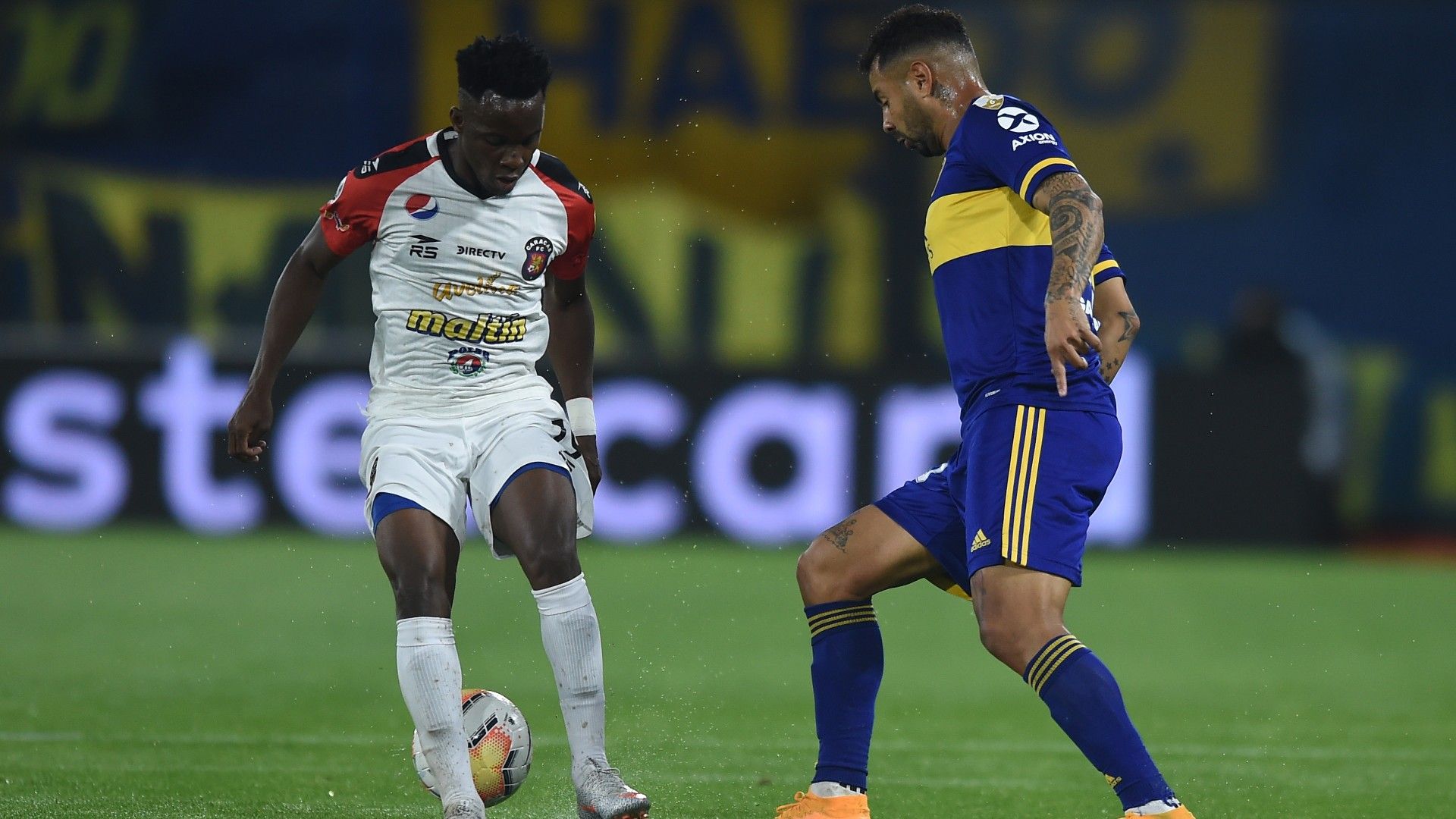 Edwin Cardona Boca Caracas Copa Libertadores 22102020