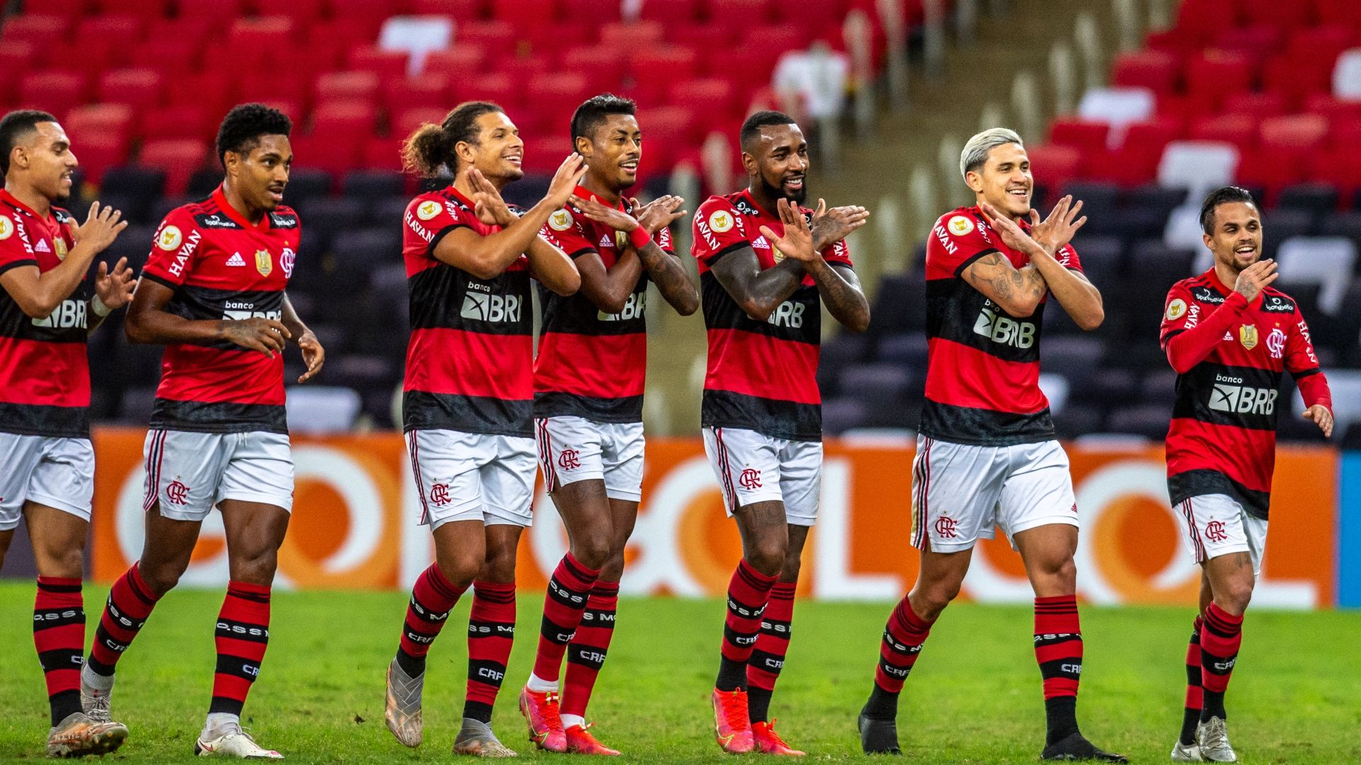 Comemoração 'vapo' - Flamengo x Fortaleza Brasileirão 23062021