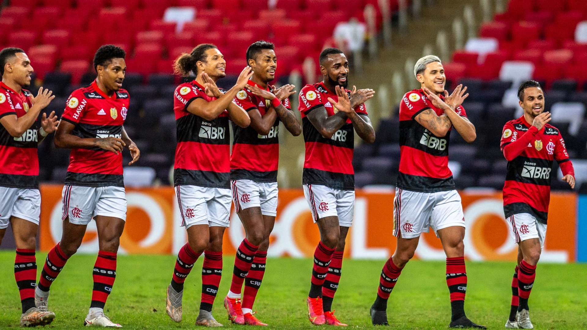 Comemoração 'vapo' - Flamengo x Fortaleza Brasileirão 23062021