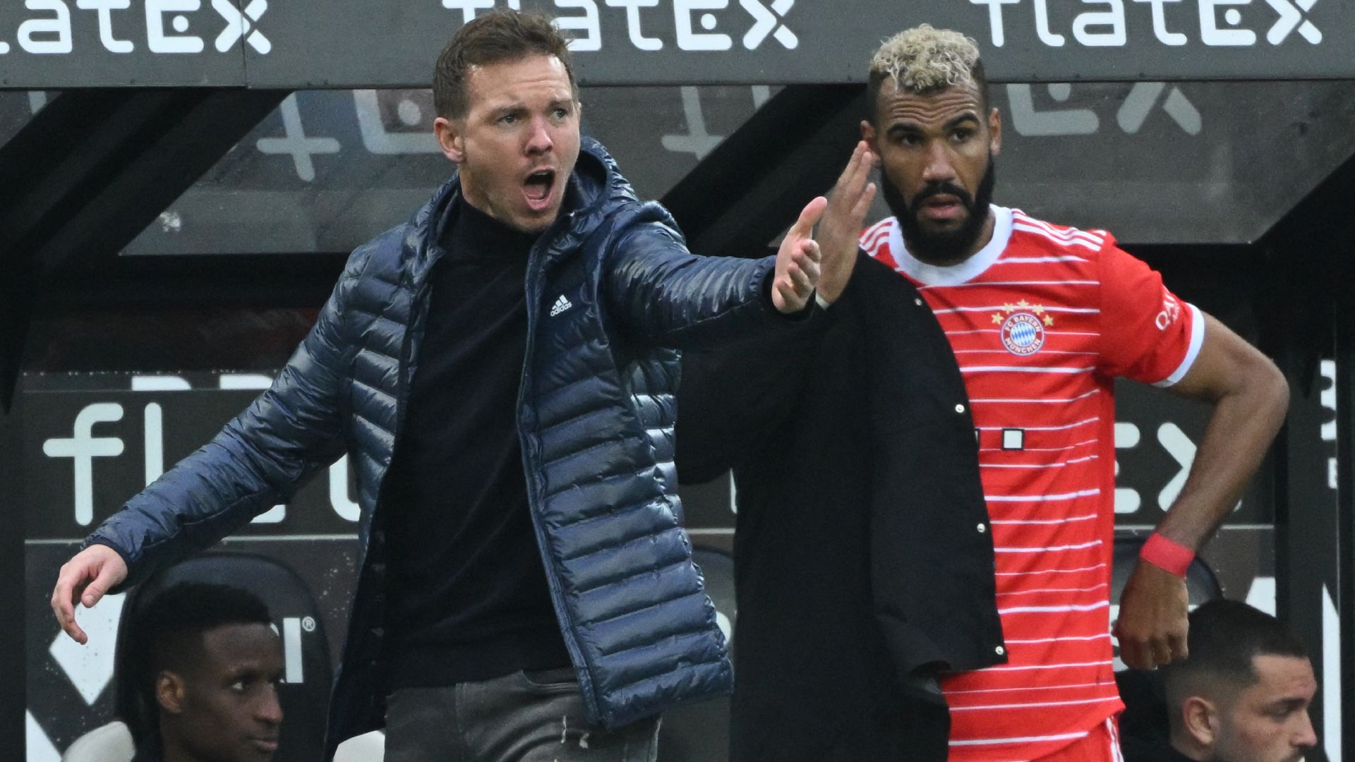 Julian Nagelsmann Eric Choupo Moting Bayern Munich