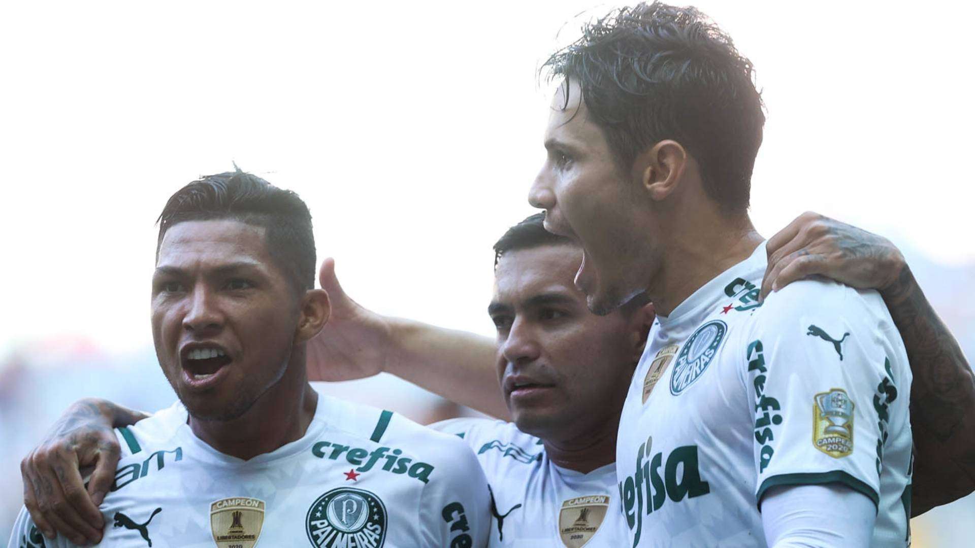 Brasileiro Palmeiras Raphael Veiga Dudu Rony 31/10/2021