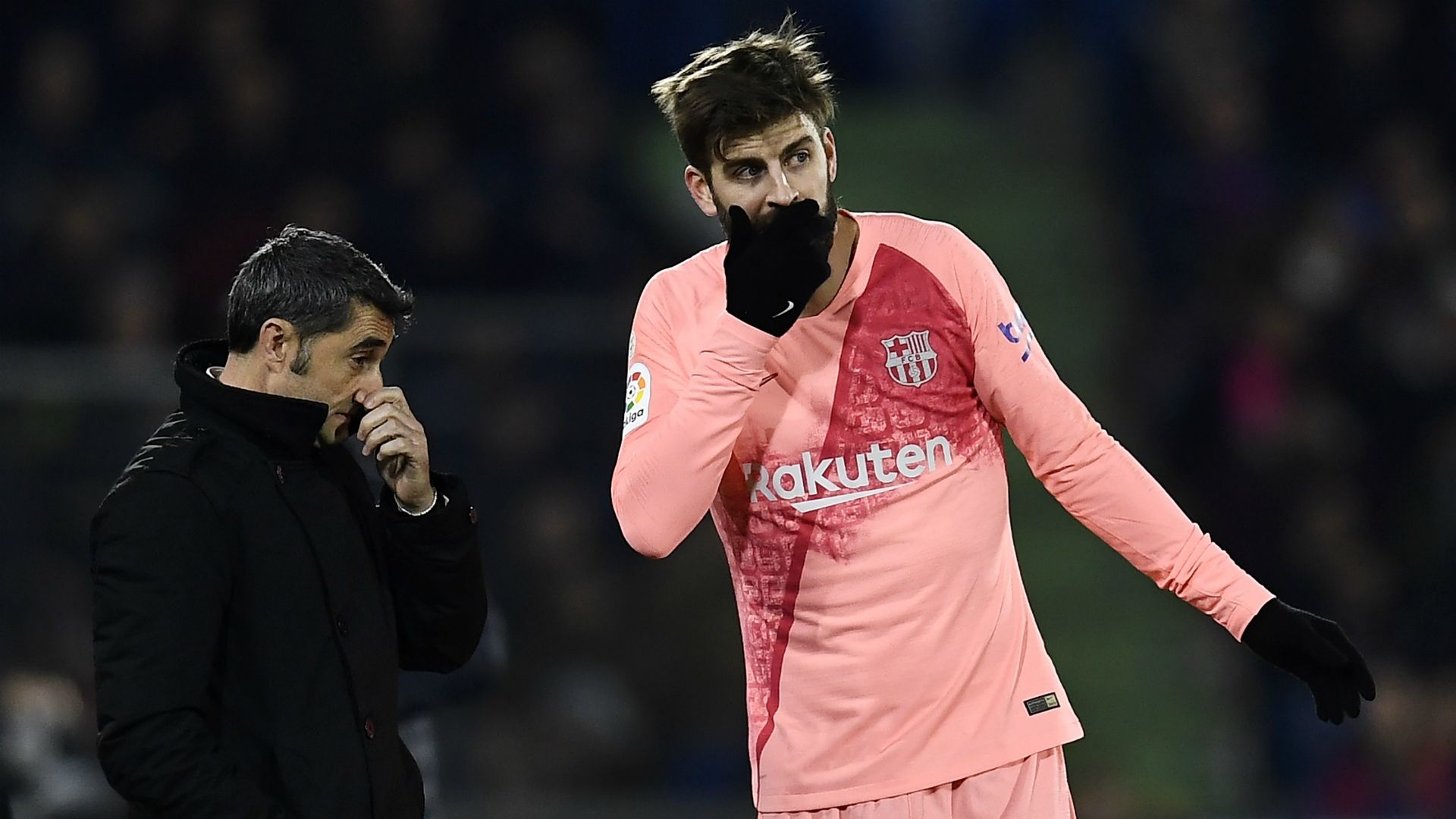 Valverde/Pique Barcelona 2019