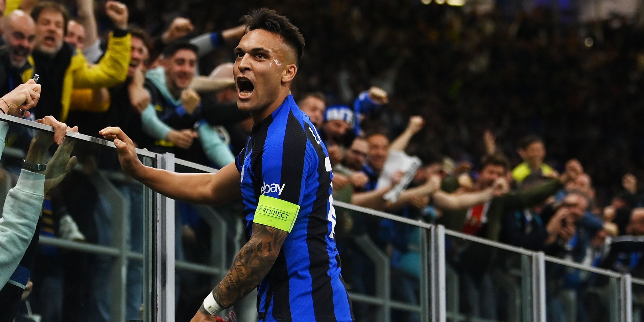 Lautaro Martinez Inter Milan Champions League desktop