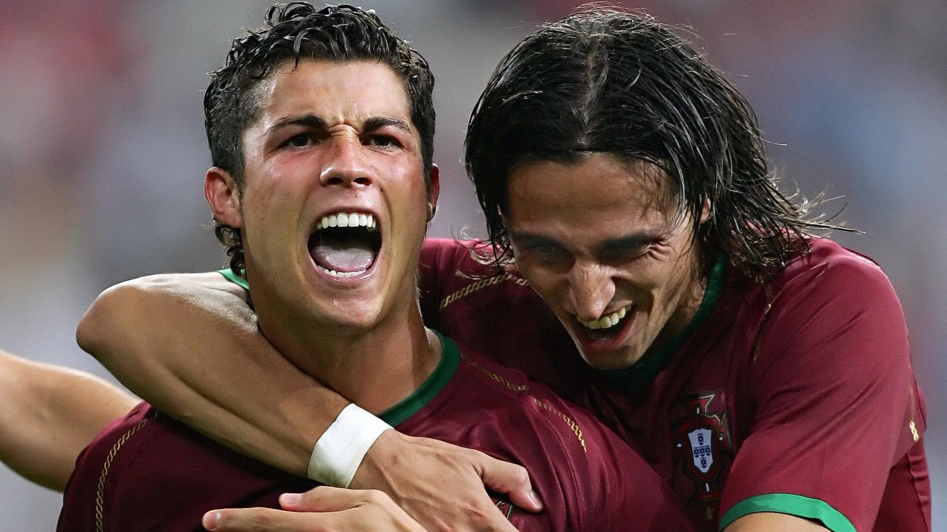 Cristiano Ronaldo Fernando Meira Portugal 2006