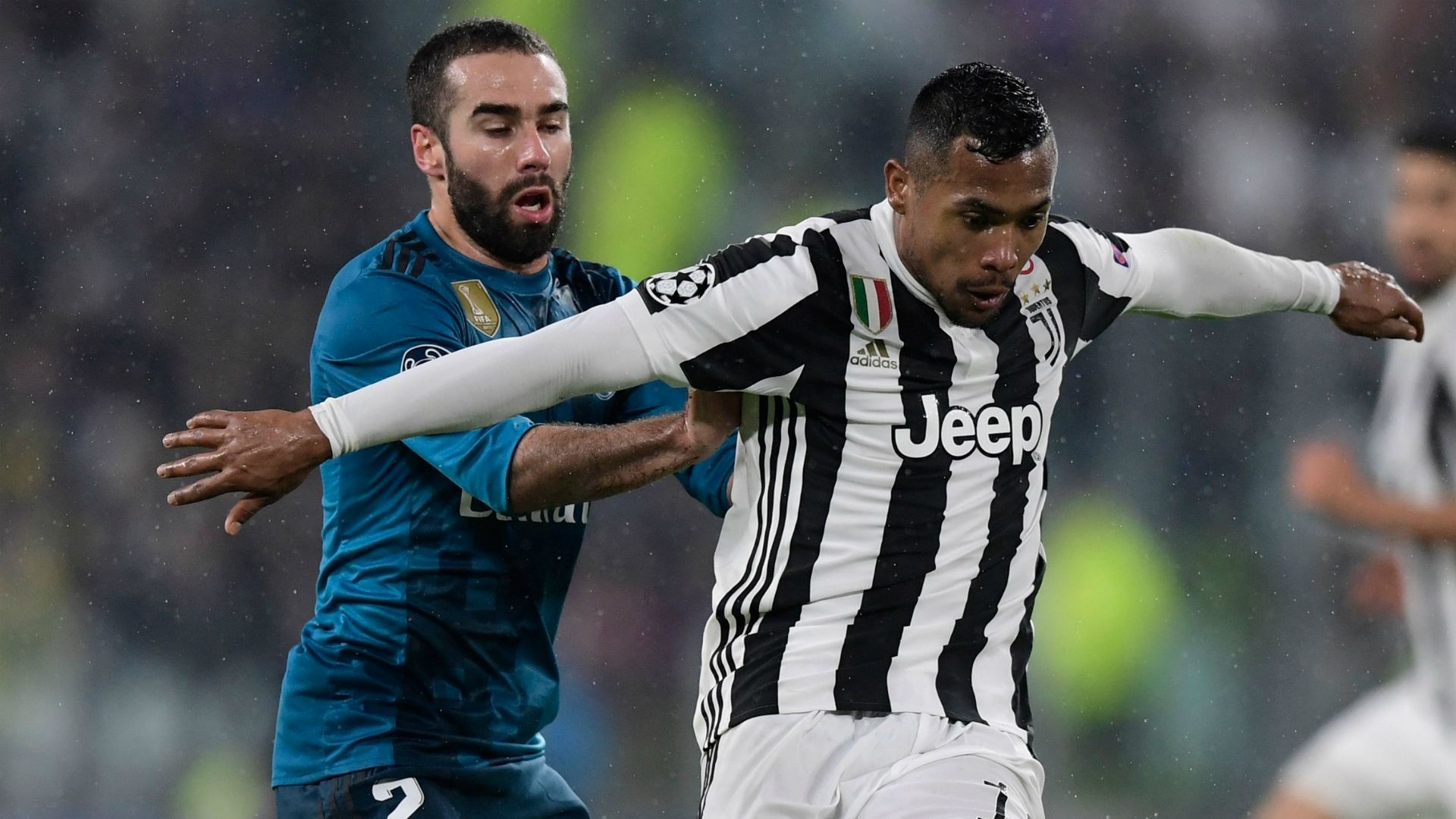 Alex Sandro Carvajal Juventus Real Madrid Champions League