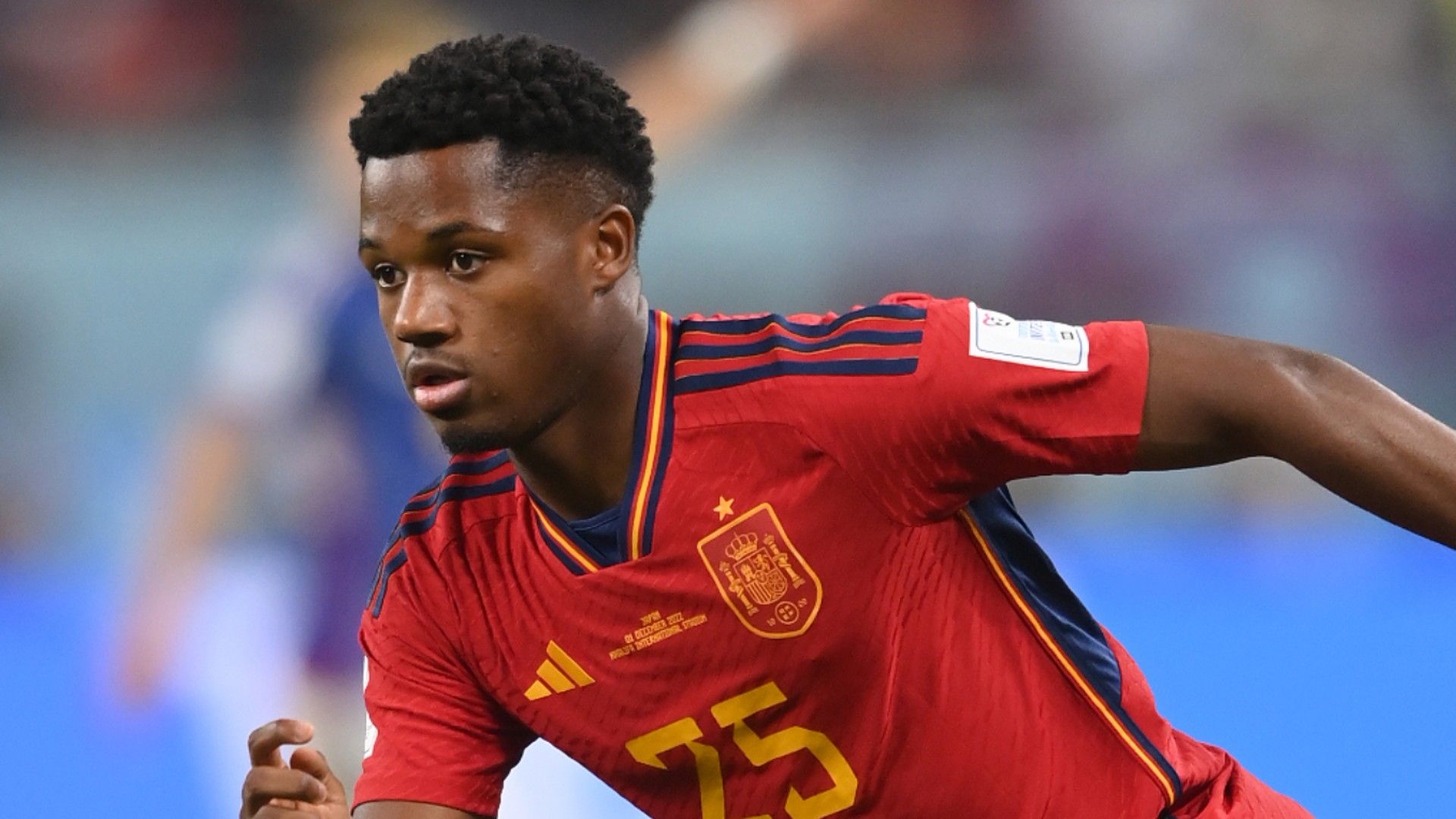 Ansu Fati Spain 2022