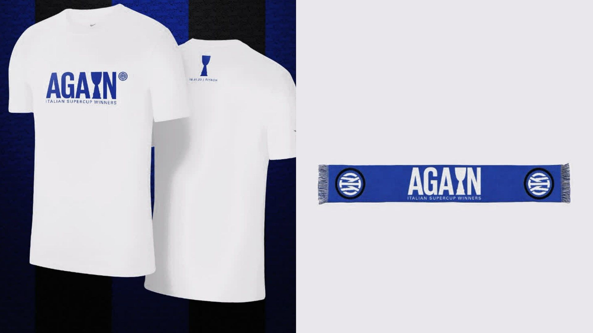 Maglia Sciarpa Inter Supercoppa