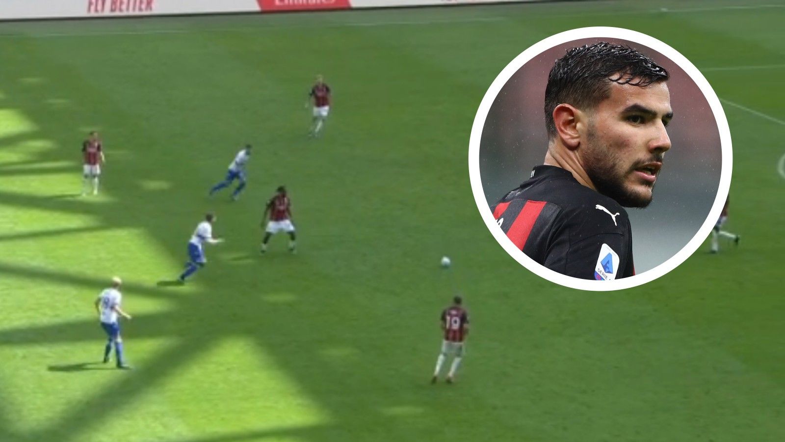 GFX Theo Hernandez Sampdoria Genua AC Milan