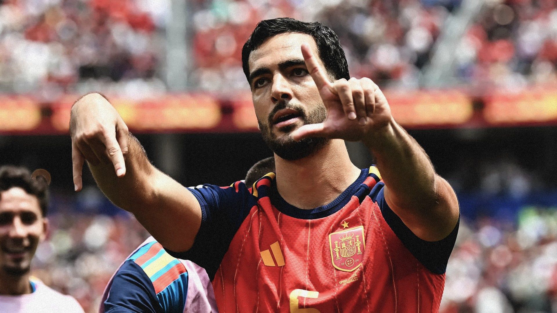 Mikel Merino Spain Belgium ratings GFX