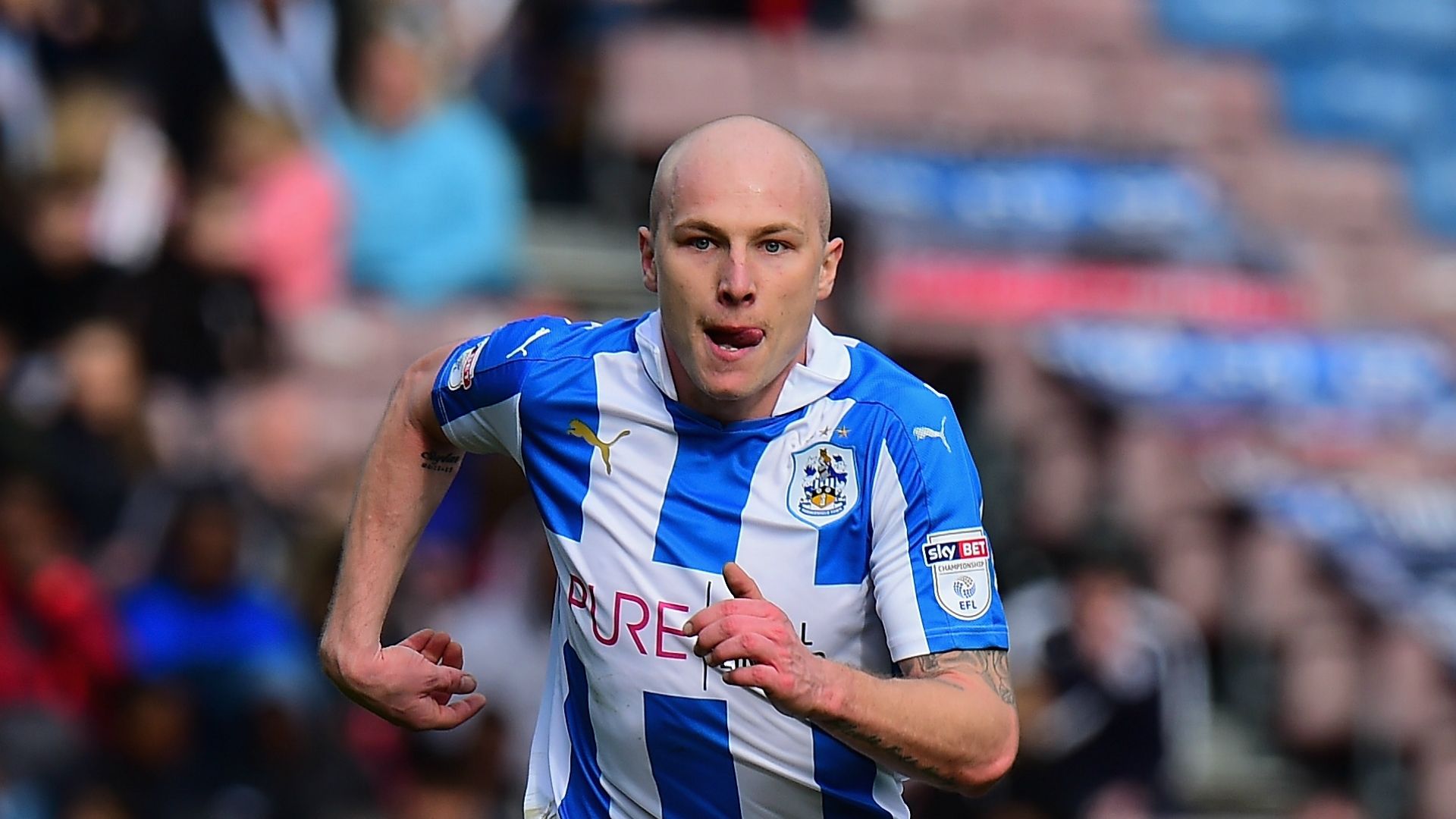 Aaron Mooy Huddersfield Town v Burton Albion Championship 01042017